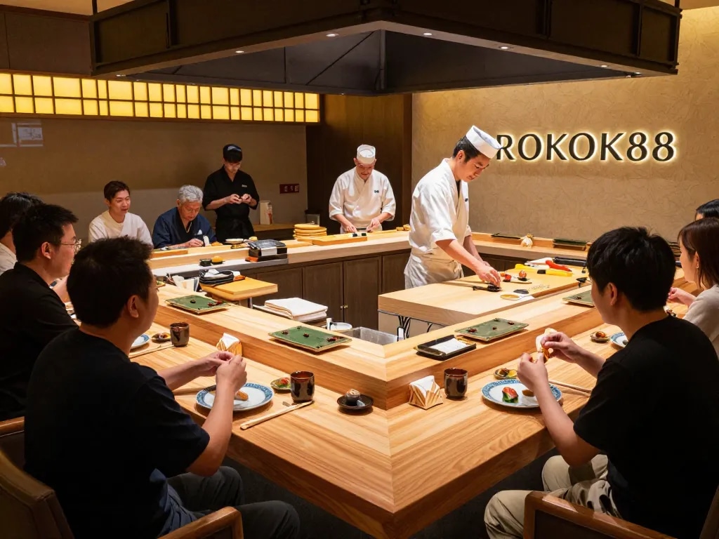 Nikmati momen sushi di ROKOK88, menikmati hidangan autentik dengan nilai luar biasa, wawasan rokok88 rtp disediakan.