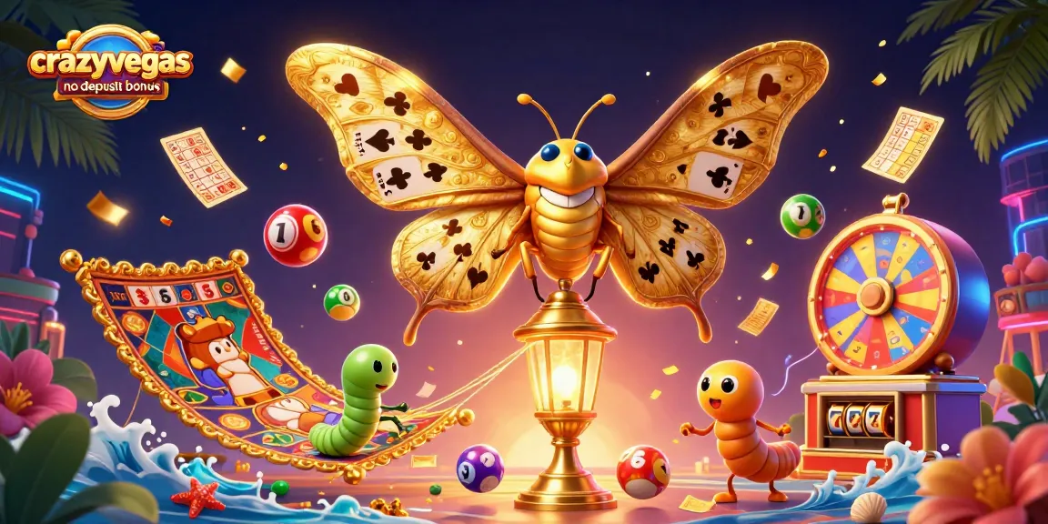 Experience the excitement of crazyvegas no deposit bonus with lively casino elements in 3D.