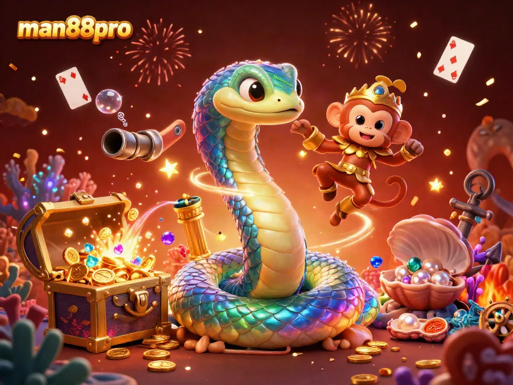 Experience vibrant gameplay at man88pro with games and winning opportunities in a colorful scene.