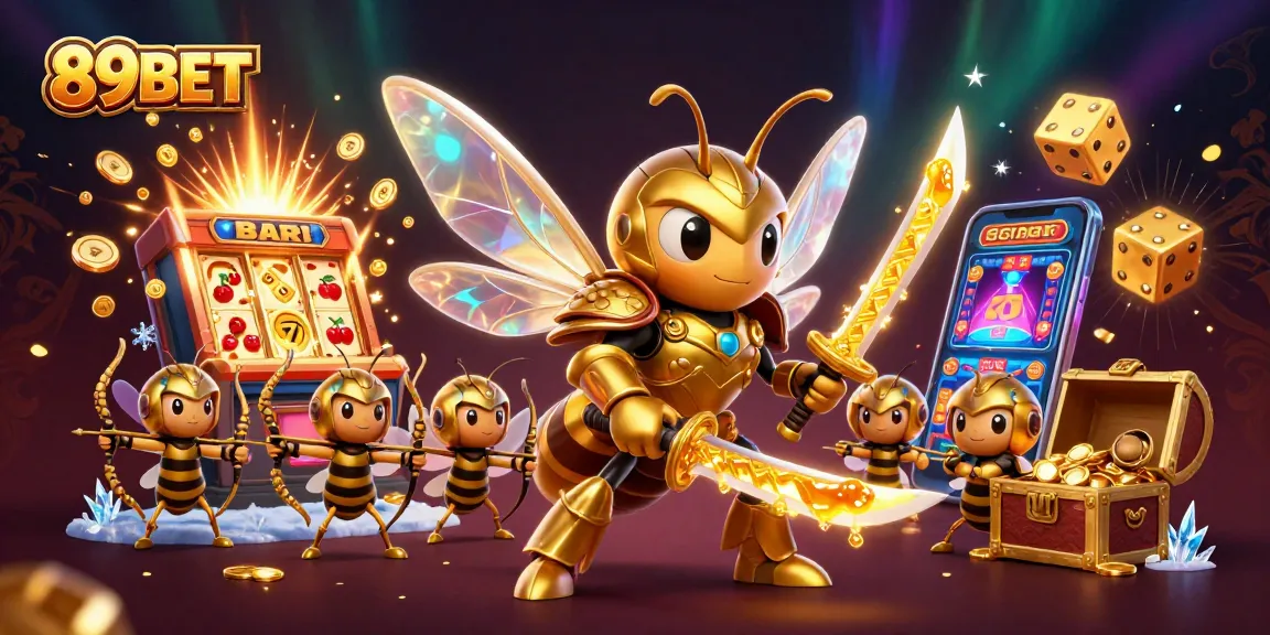 Experience thrilling gameplay at 89BET with a vibrant casino gaming scene showcasing excitement and rewards.