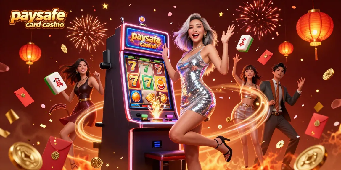 Erleben Sie Aufregung in einem Paysafe Card Casino mit einer atemberaubenden Jackpot-Feier.