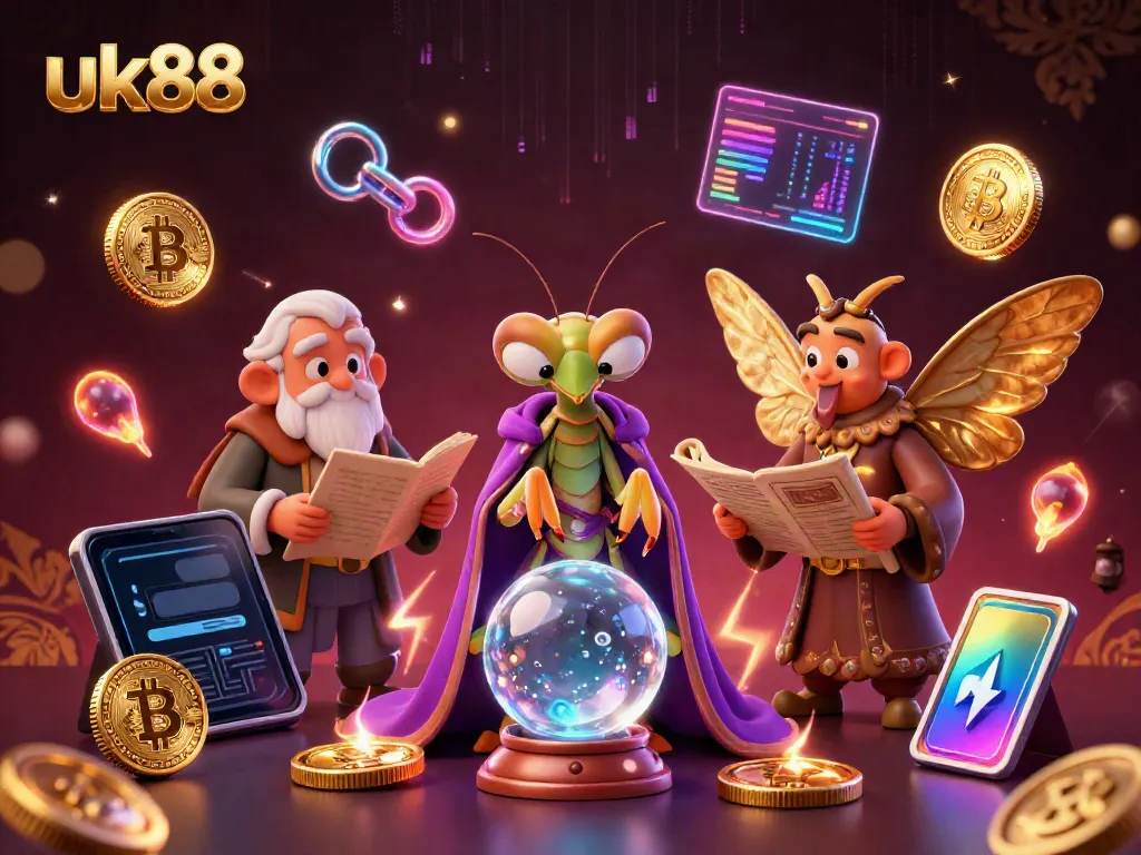 Experience the thrill of gaming at uk88 with vibrant 3D elements and casino characters.