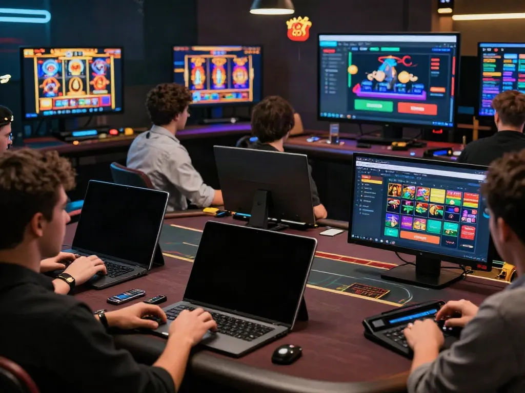 Dynamic online gaming experience at https://red88.limited/ showcasing vibrant visuals for casino and sports betting.
