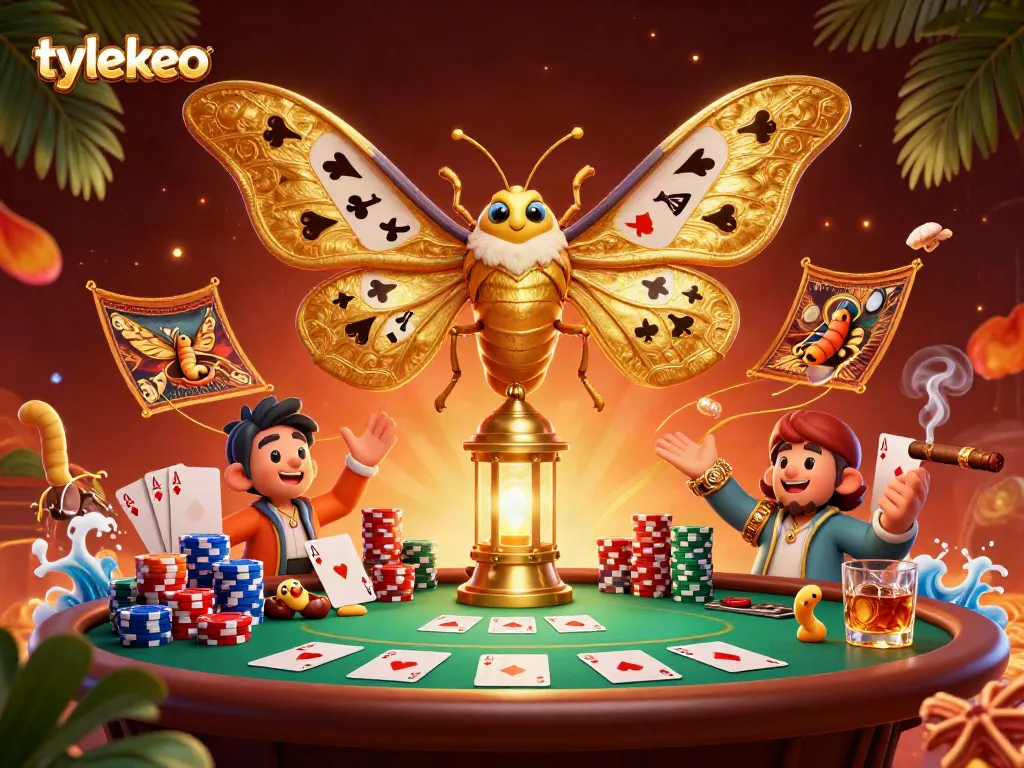 Engage in thrilling action at tylekeo with a dazzling illustration of dynamic casino elements.