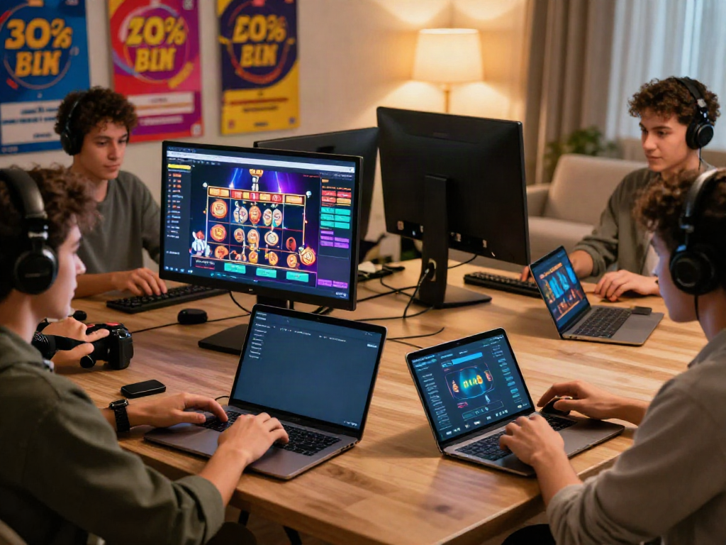 Players immersing in online gambling at DA88 platform with vibrant games.