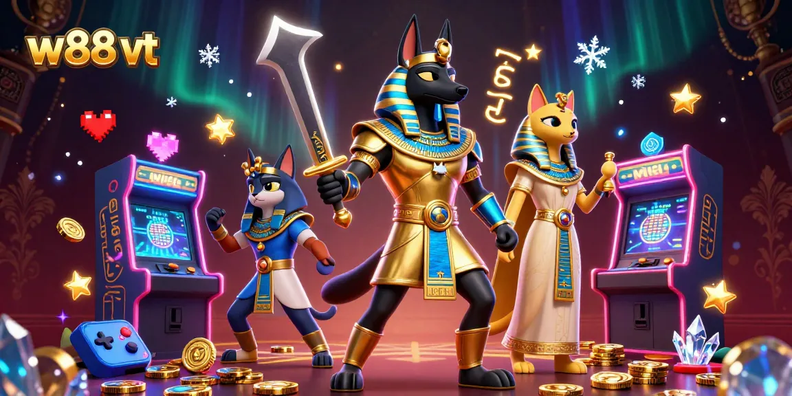 Cá cược đỉnh cao cùng w88 vt với chiến binh Anubis và nữ tu Bastet